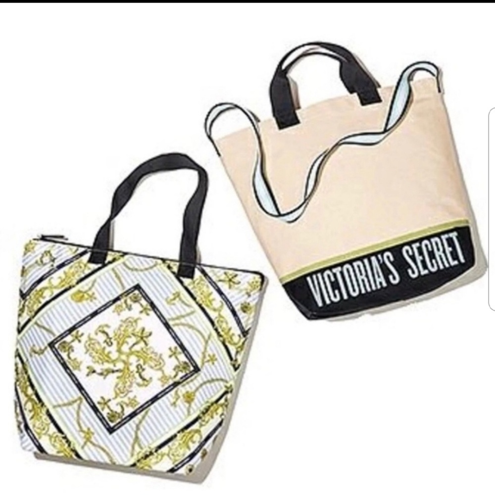 VS 2 BAGS IN 1  CANVAS COOLER TOTE
